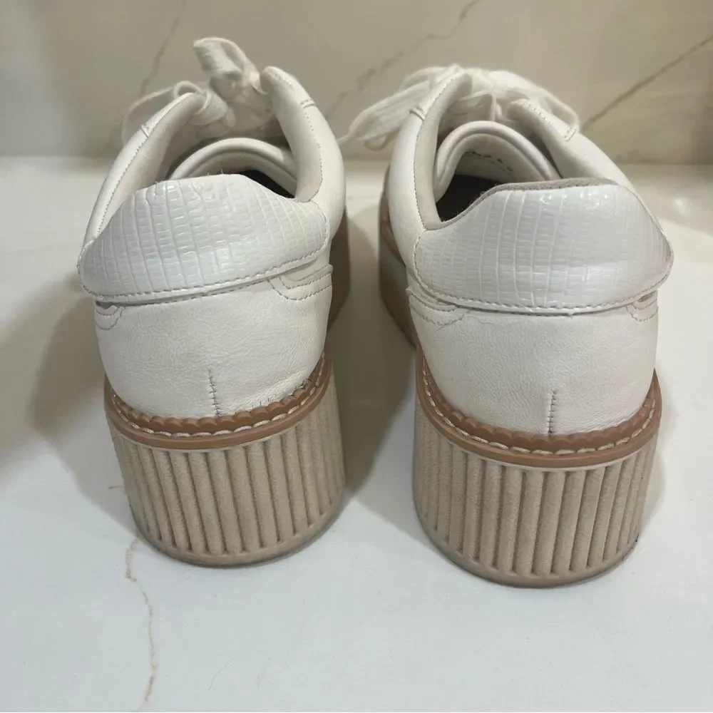 DV by Dolce Vita White Platform Sneakers